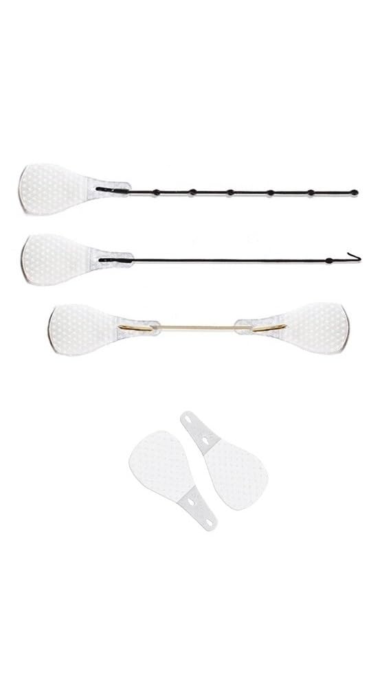 شريط لاصق لشد الوجه غير مرئي مزدوج لعمل المكياج وشد البشرة وازالة التجاعيد حول الوجه والفك والذقن ومنطقة الرقبة