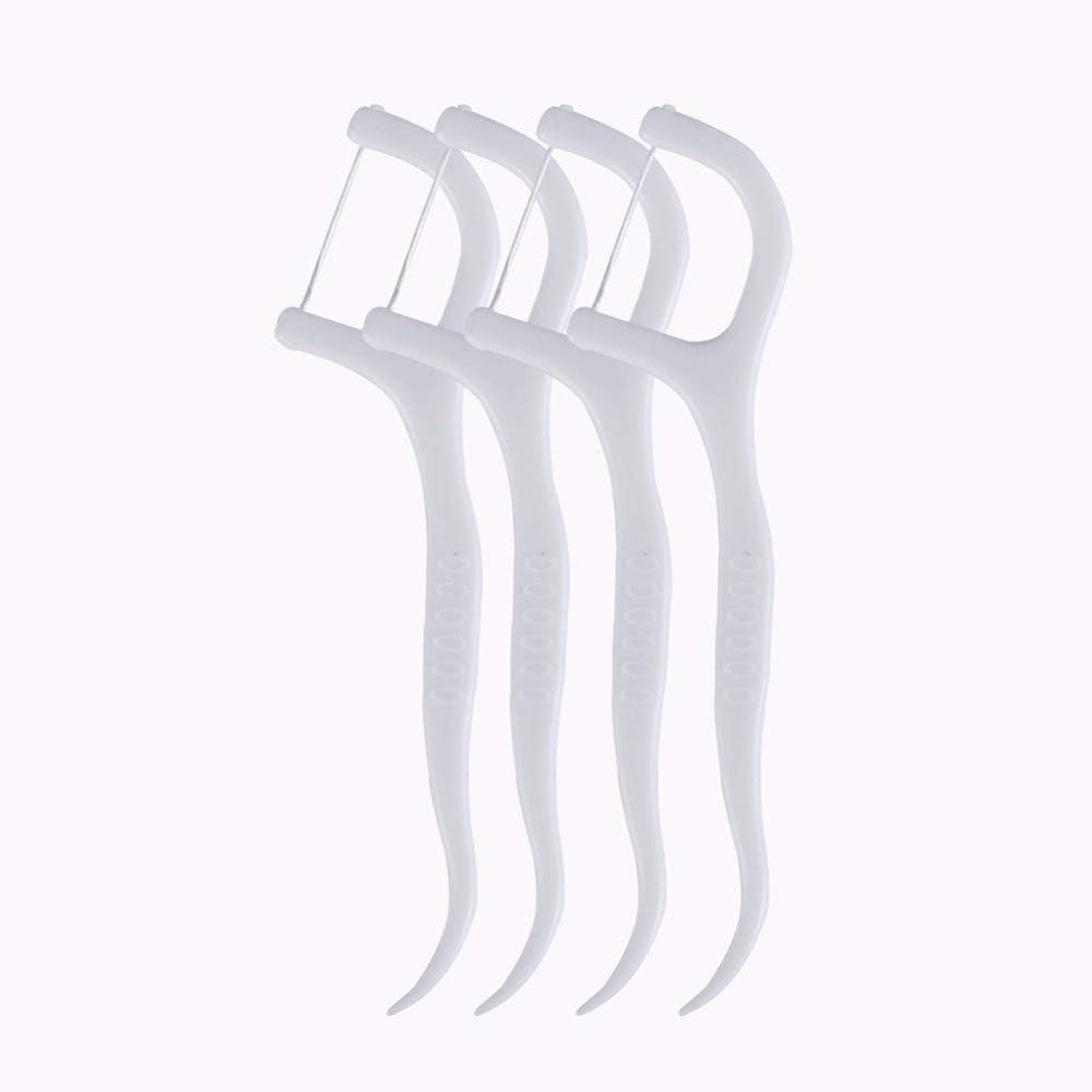 مجموعة اعواد اسنان بلاستيكية - 60 قطعة