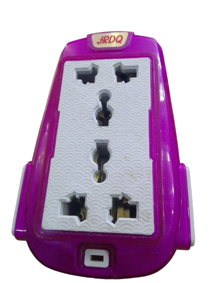 محول - موزع رباعي المقبس 10-16 امبير