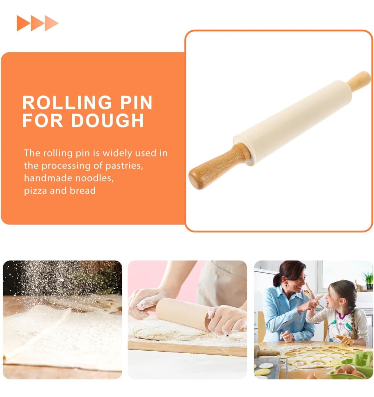 مرق عجين سيليكون 30 سم