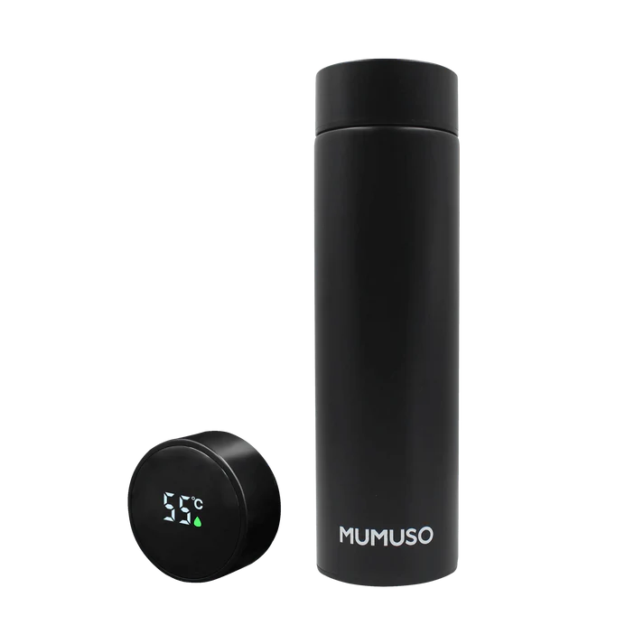 كوب حراري مع مقياس لدرجة الحرارة