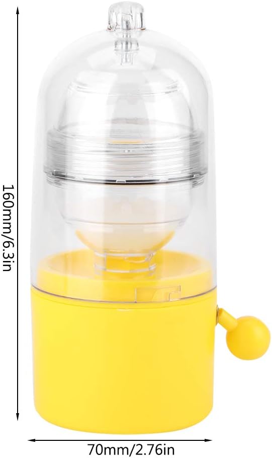 Manual Egg Beater - Egg Cooking Tool, Kitchen Utensils, Egg Yolk and White Mixer for Kitchen Cooking, Egg Mixing