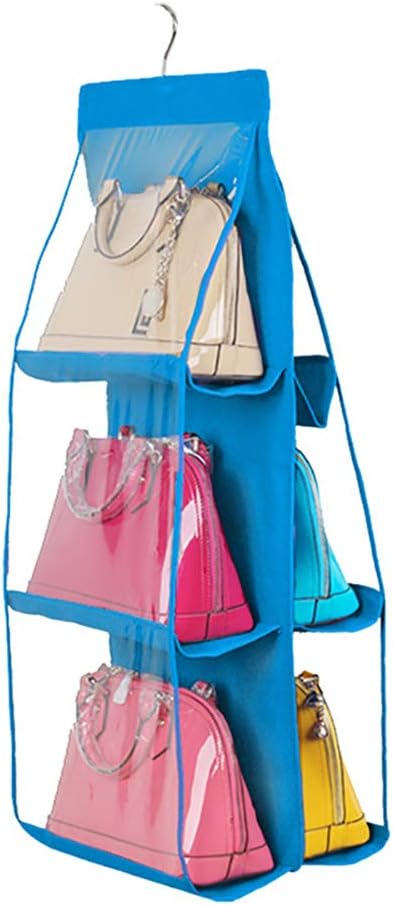 منظم حقائب اليد المعلق تنظيم أنيق يحفظ أناقتك خلف أبواب الخزانة