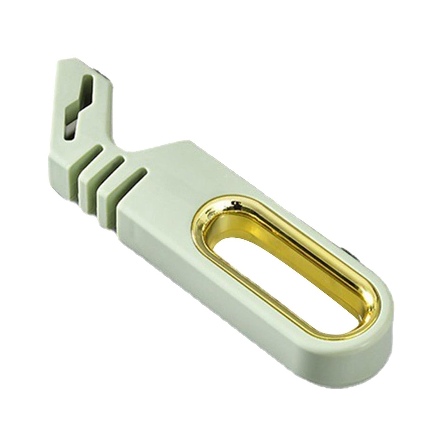 مسن السكاكين حجر شحذ للمقصات والقواطع وسكاكين الطهاة 4 في 1