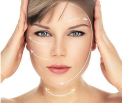Invisible face-lifting tape, double-sided, for makeup, skin tightening, and wrinkle removal around the face, jaw, chin, and neck area.