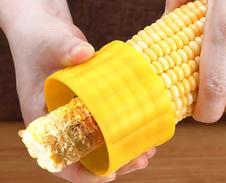 🌽 أداة سكين تقشير الذرة – سهلة الاستخدام تقشير ذكي… في حركة واحدة