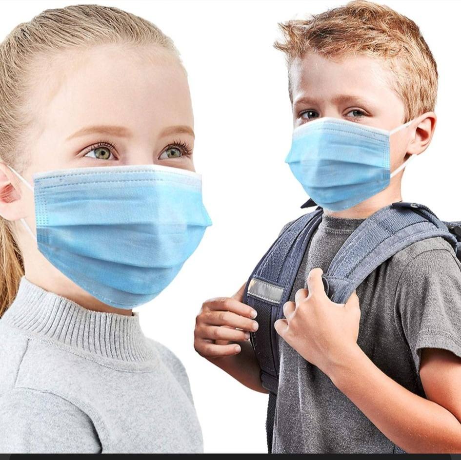 Kids Non-Medical Face Masks – 50 Pieces