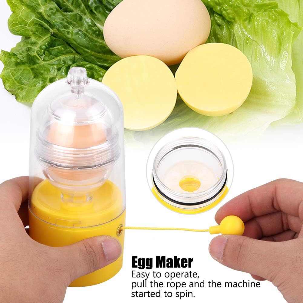 Manual Egg Beater - Egg Cooking Tool, Kitchen Utensils, Egg Yolk and White Mixer for Kitchen Cooking, Egg Mixing