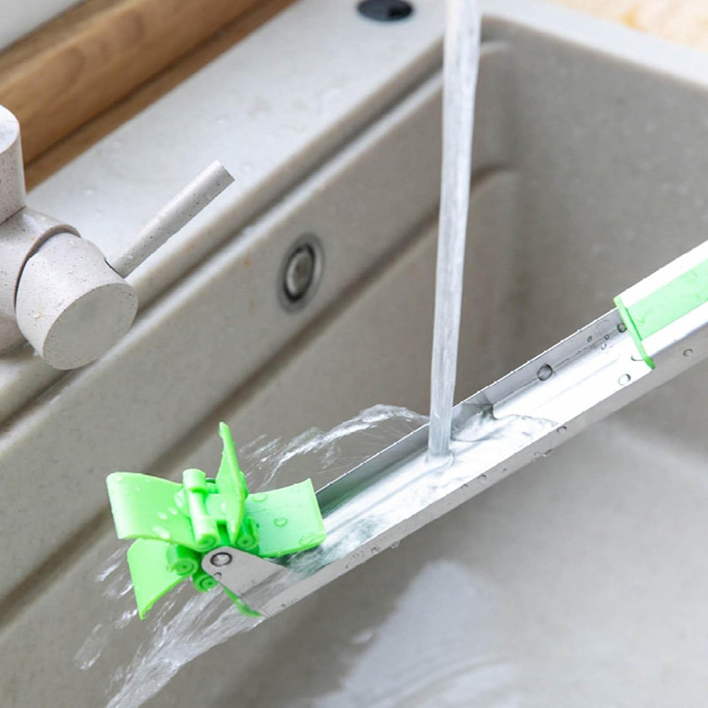 قطاعة البطيخ مصنوعة من الفولاذ المقاوم للصدأ بتصميم طاحونة هوائية، أدوات مطبخ مقطوعة