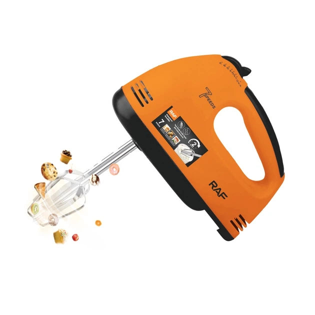 RAF R.6637O – خلاط يدوي بوعاء ستانلس ومضربين مزدوجين بقدرة 250 واط