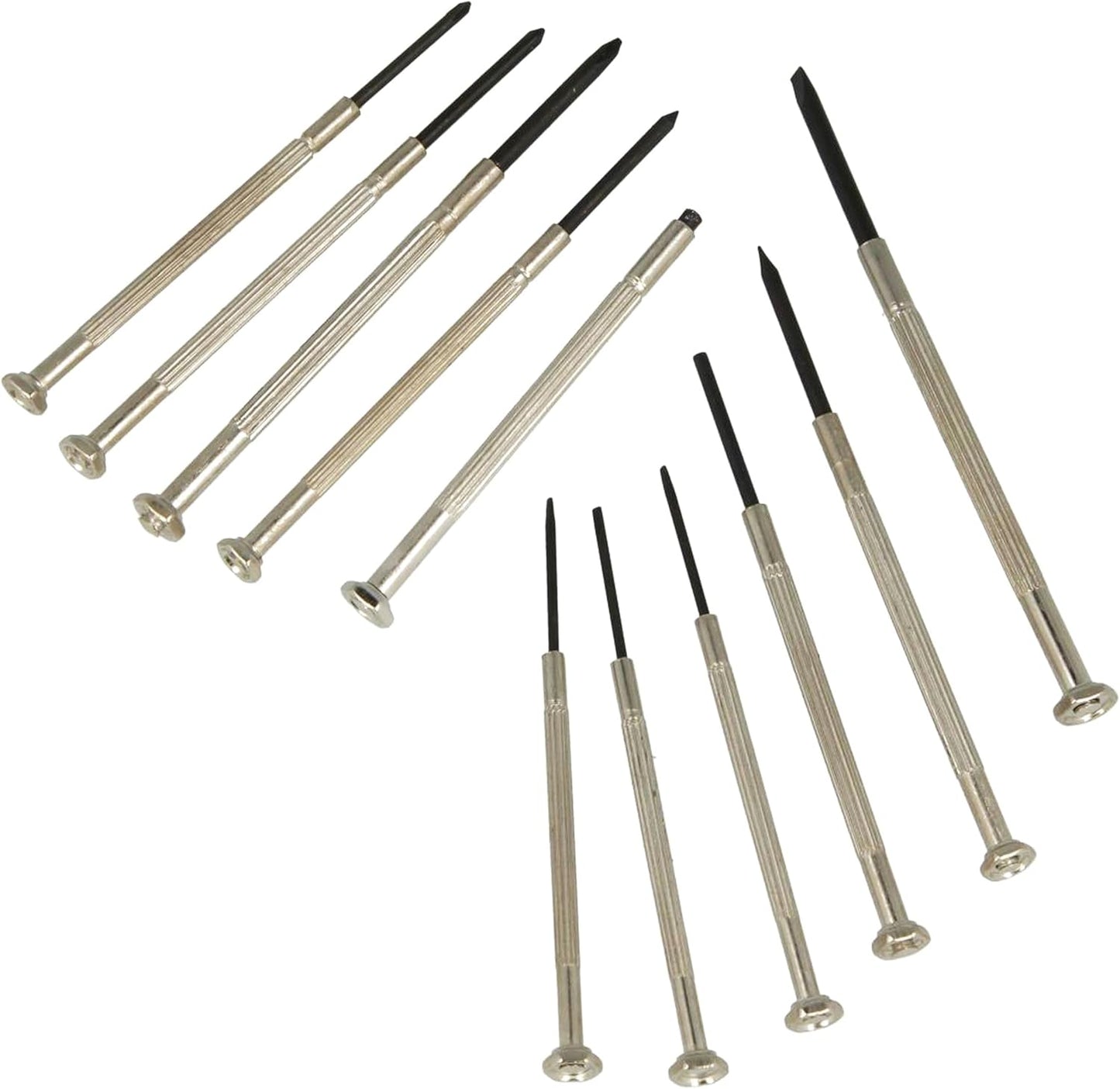 طقم مفكات براغي دقيقة مكون من 11 قطعة