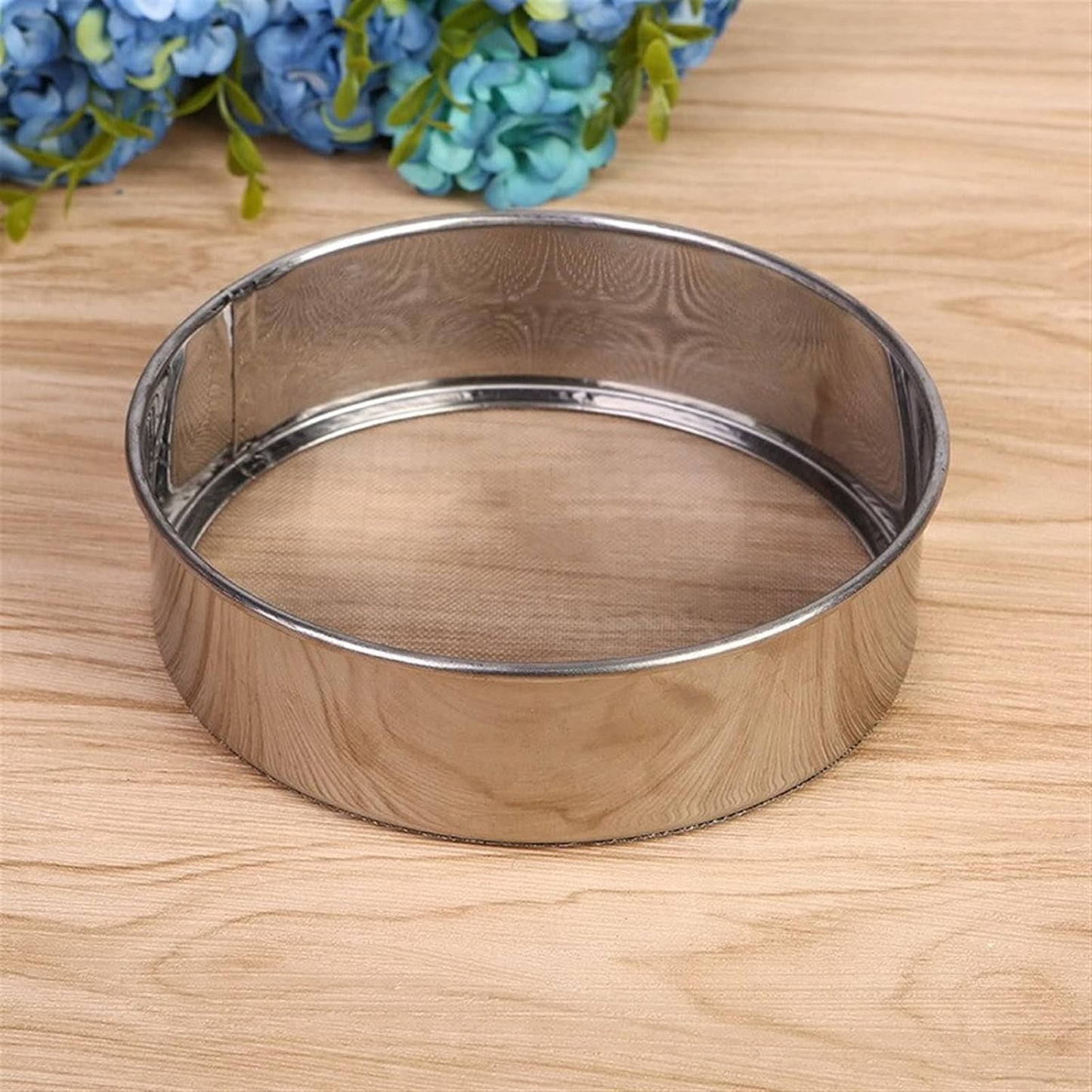 منخل دقيق شبكي – ستانلس ستيل، أدوات مطبخ منزلية لخبز الكيك