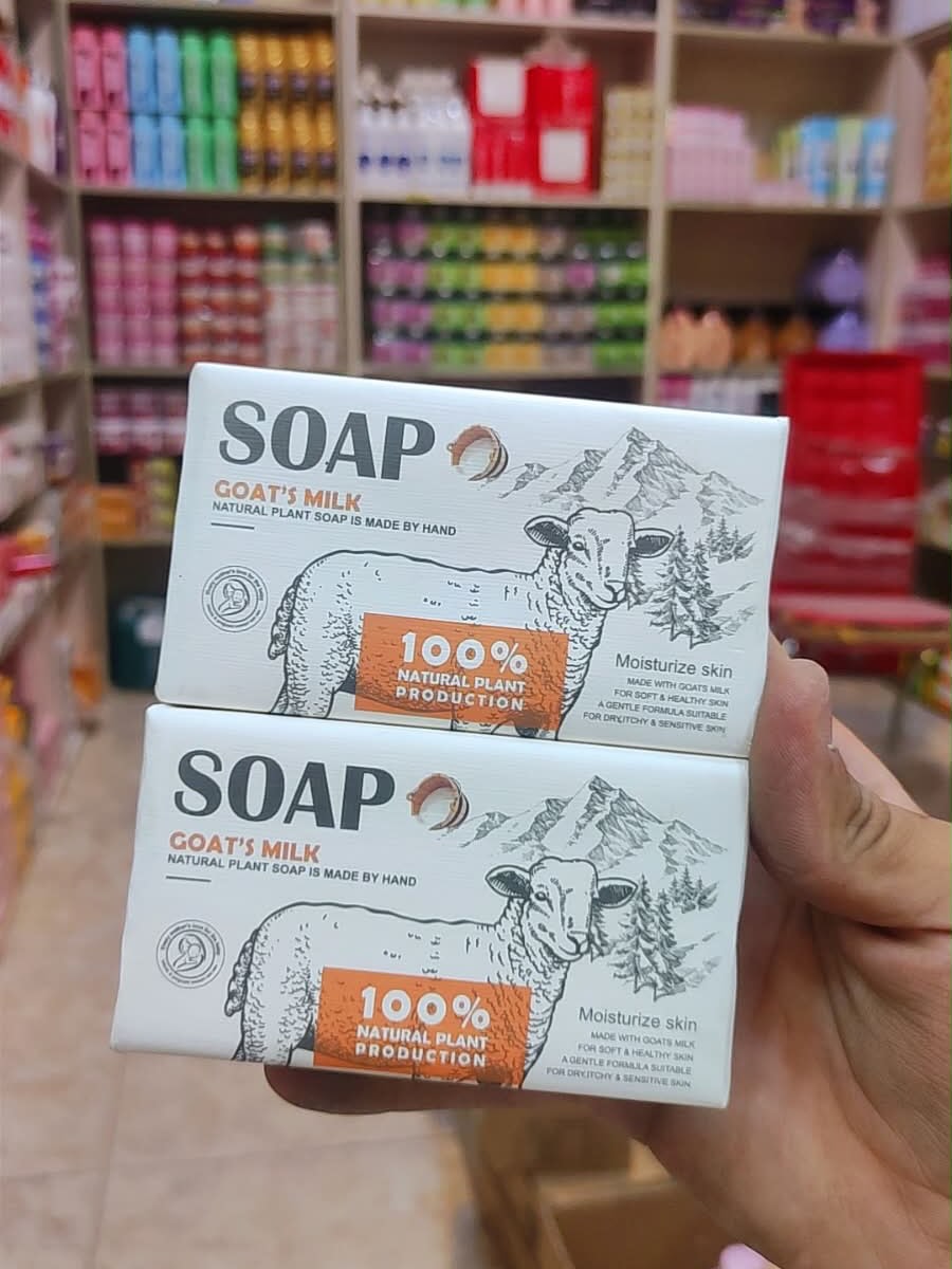 صابون حليب الماعز الطبيعي – 180 غرام - صابون Pure Goat’s Milk Soap – Harubery