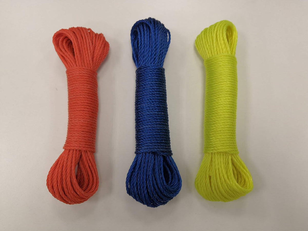 Nylon Tie Down/Clothesline/Climbing Rope 10m - Versatile for all your tasks!
