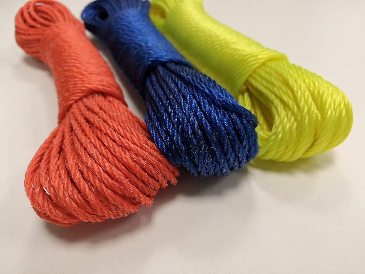 Nylon Tie Down/Clothesline/Climbing Rope 10m - Versatile for all your tasks!
