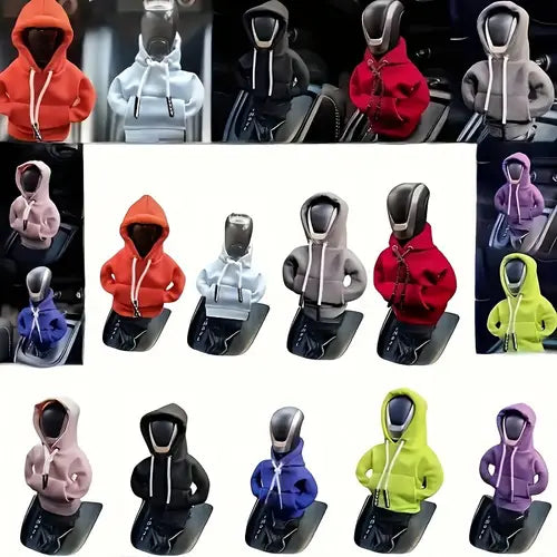 Hoodie Gear Shift Cover - Car Gear Shifter Cover