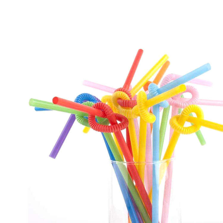 High-Quality Plastic Straws - Bendable and Decorative (50 Count)