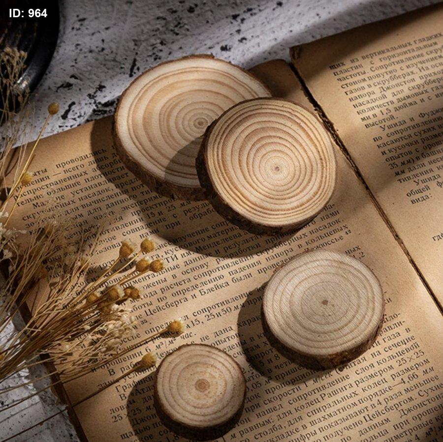 كوستر خشب عدد 4