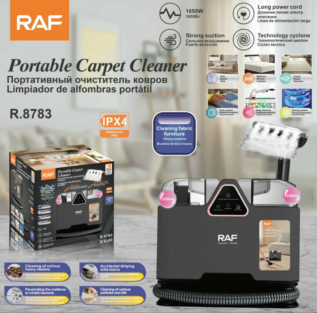 RAF R.8783 – جهاز تنظيف الأثاث بمختلف انواعه يُجيد فنون الاستعادة