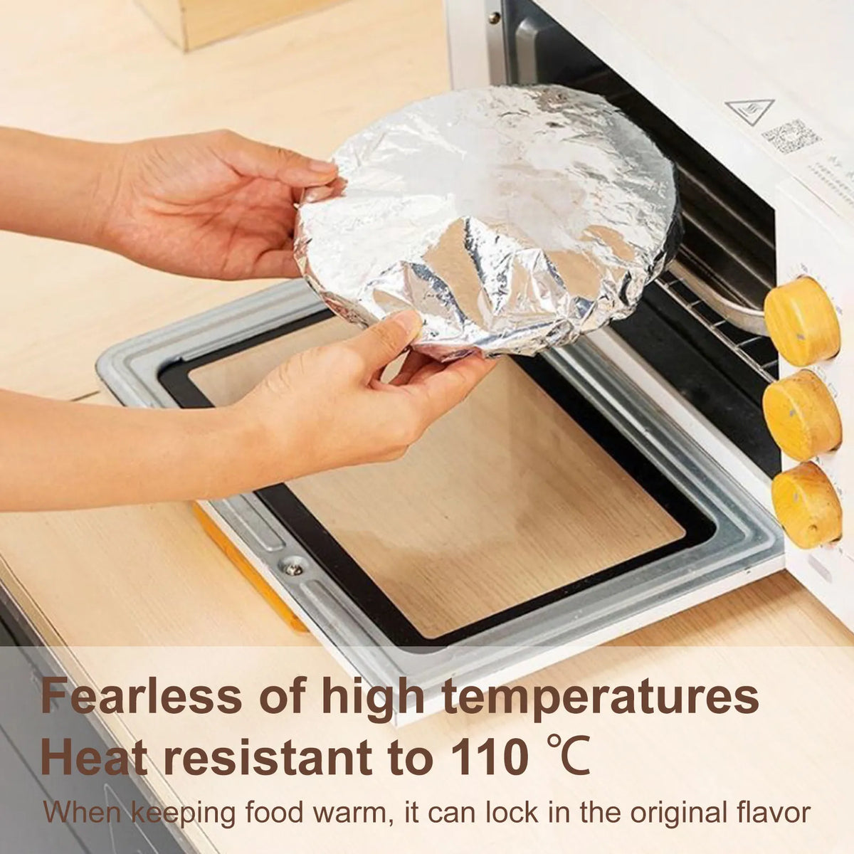 Aluminum Foil Food Storage Bags (10 pieces) – A smart solution to keep your food fresh!