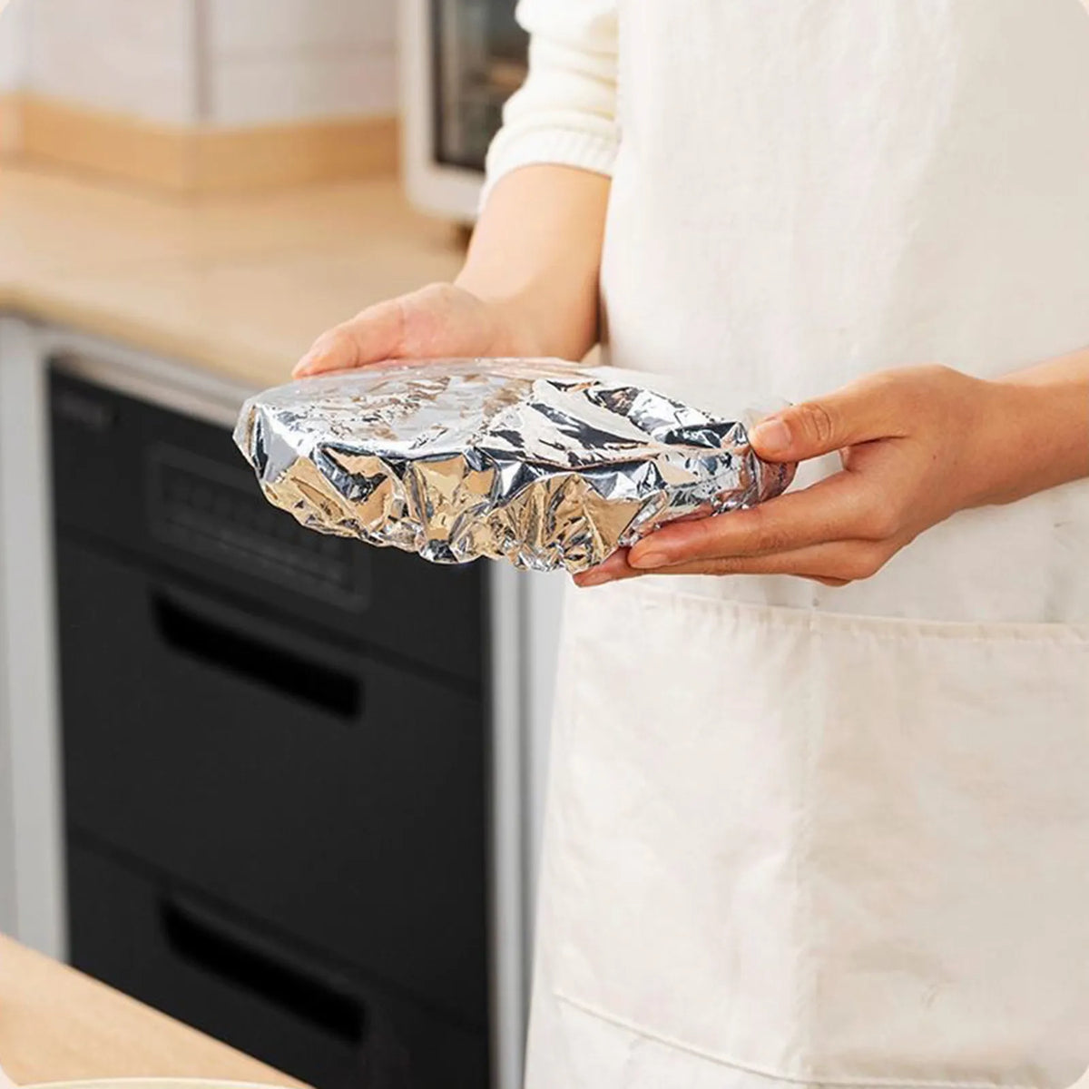 Aluminum Foil Food Storage Bags (10 pieces) – A smart solution to keep your food fresh!