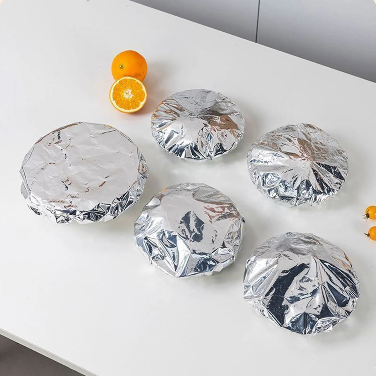 Aluminum Foil Food Storage Bags (10 pieces) – A smart solution to keep your food fresh!