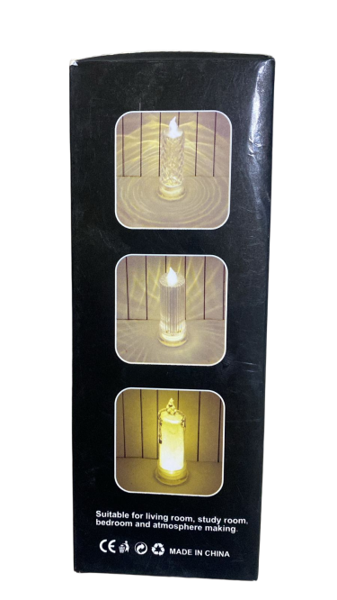 اضاءة شمعة بطارية 16 سم