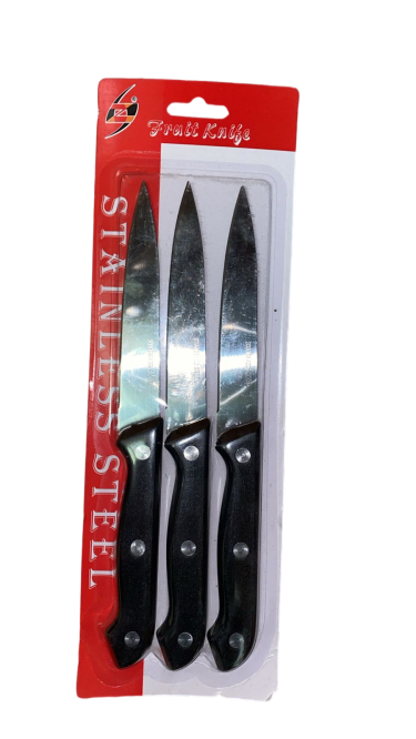 3-piece Stainless Steel Knife Set