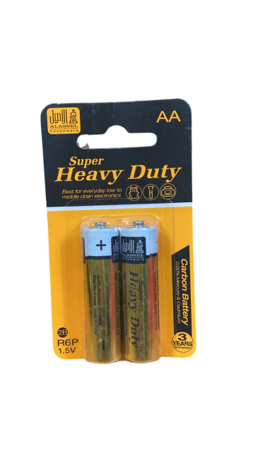 بطارية زنك إضافية شديدة التحمل 1.5 فولت AA, AAA