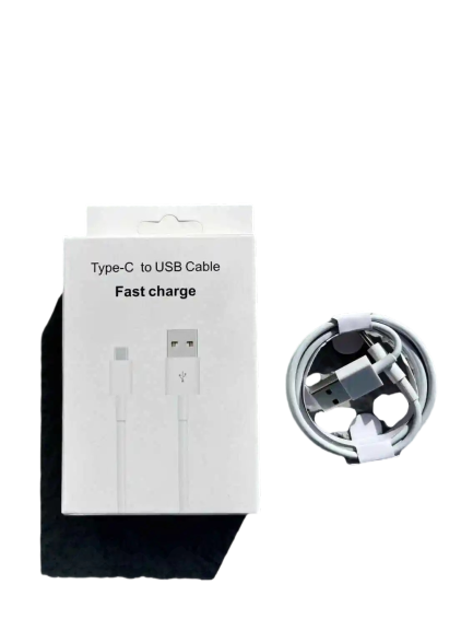 وصلة شاحن سريع تايب سي - تايب سي Type C to Type C(تايب سي من الجهتين)