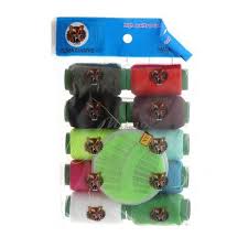 Versatile Sewing Thread Set - 10 Spools (Black and White) + Sewing Needle Set