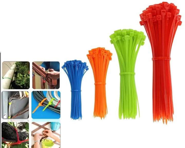 Plastic mooring ropes set