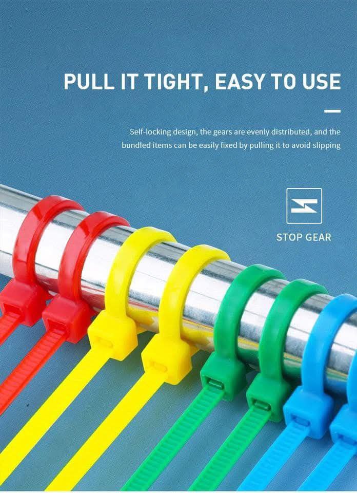 Plastic mooring ropes set
