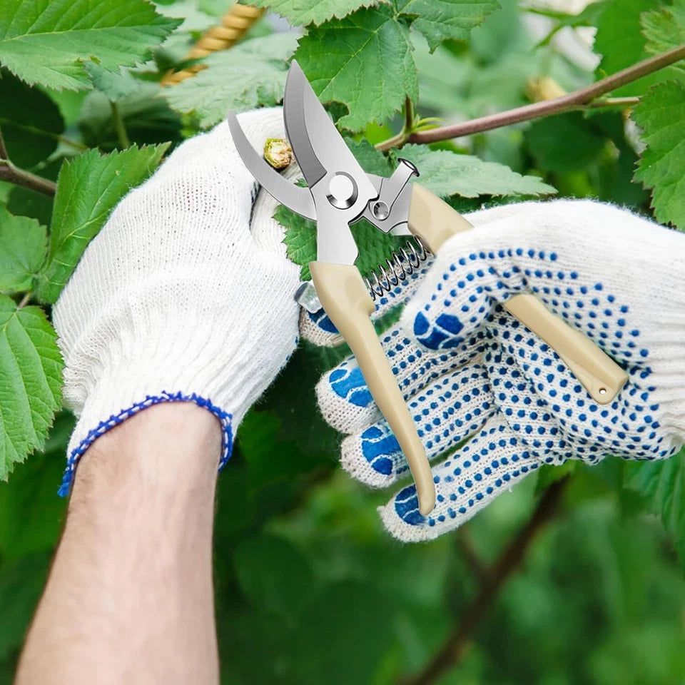 Garden pruners and flower shears – essential hand tools for plant care