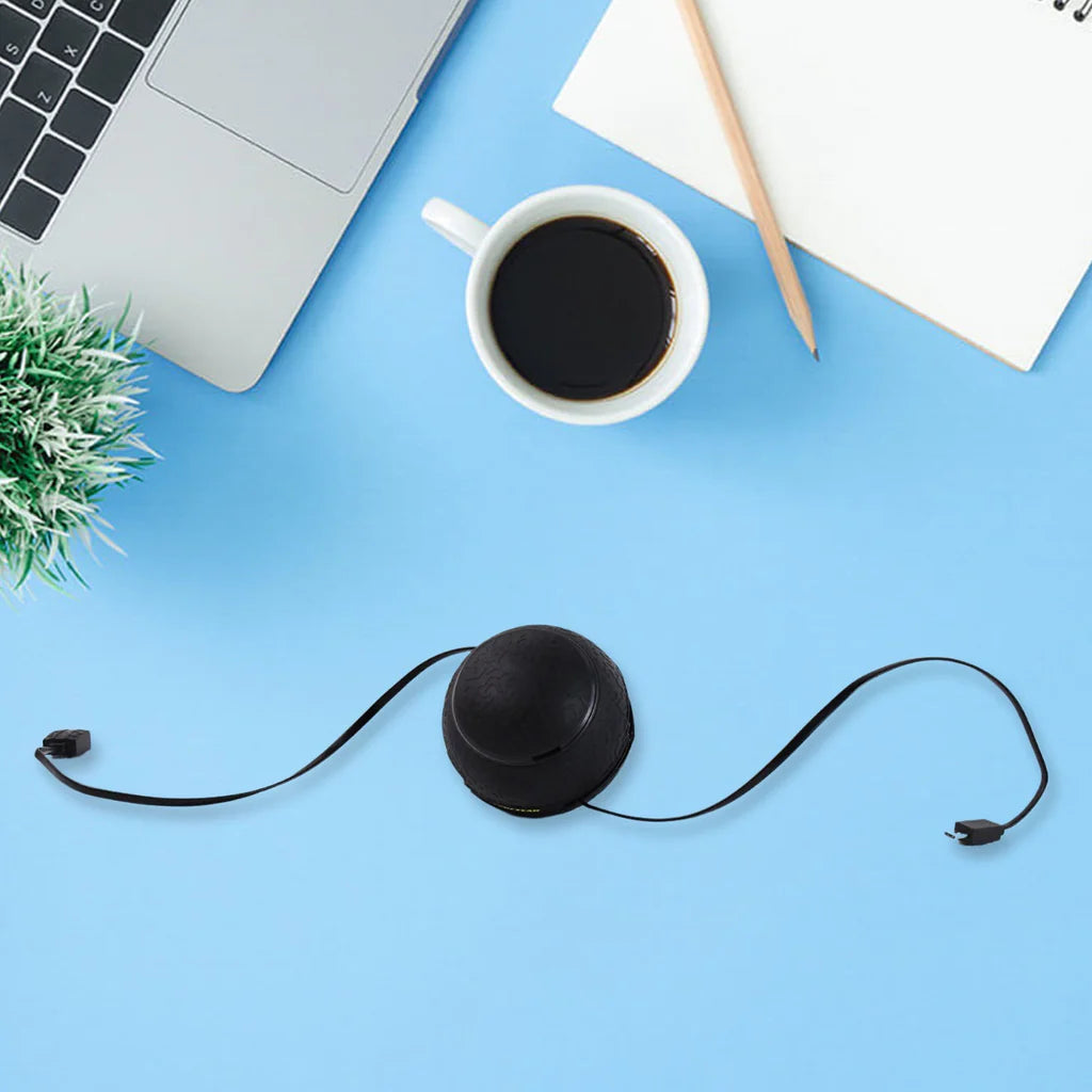 كابل شحن السيارة مع أطراف شحن متعددة - iPhone، Android، USB-C - حل شحن عالمي لسيارتك مع محول منافذ usb من منفذ الولاعة على شكل كرة مميزة