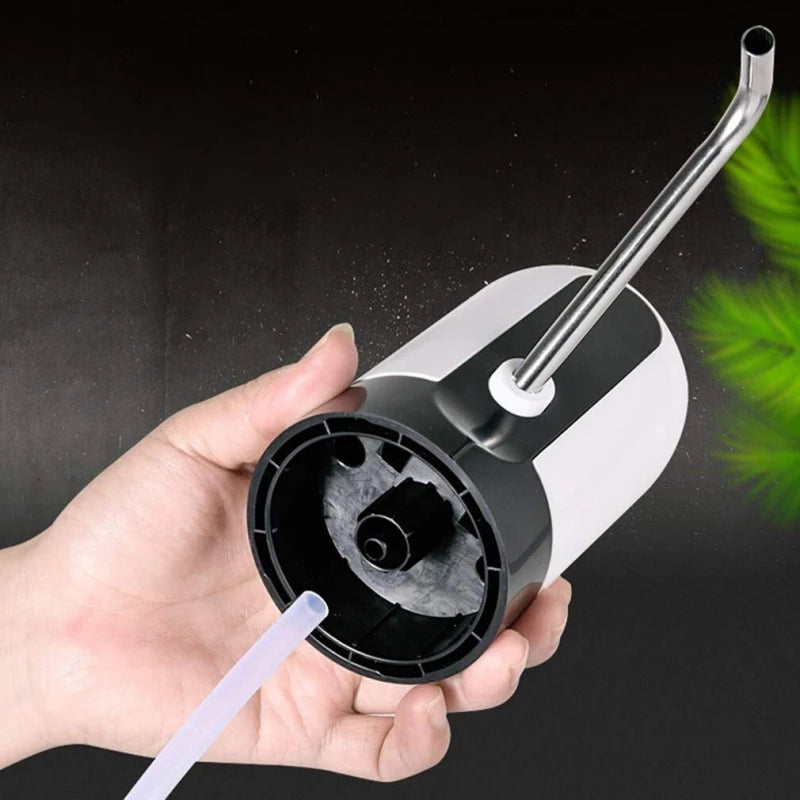 Rechargeable electric bottle pump