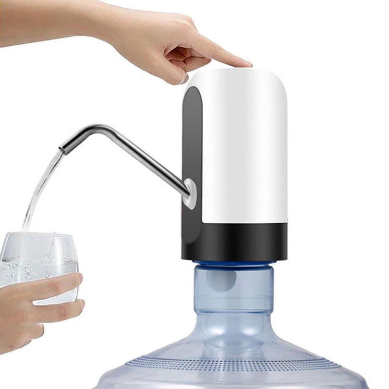 Rechargeable electric bottle pump