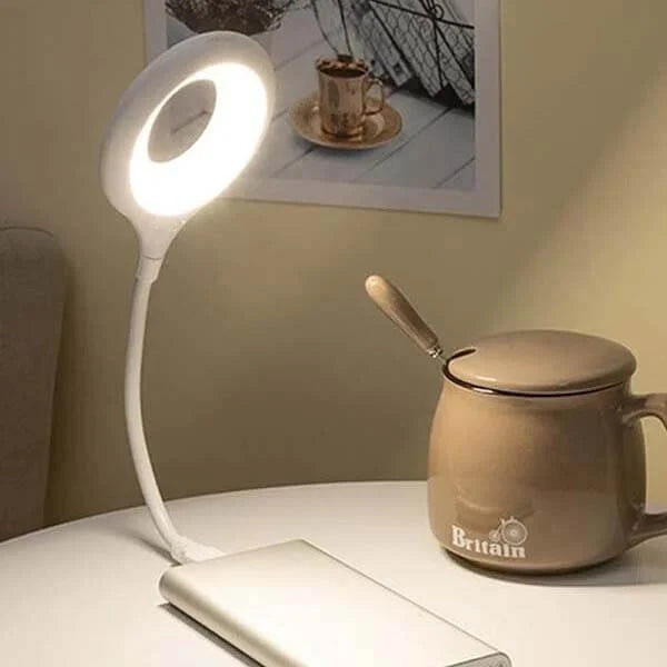 ضوء ليد يو اس بي اباجورة USB يو اس بي اضاءة LED، مصباح قراءة بذراع متحرك لتسليط الضوء حسب الاستخدام