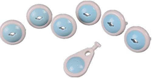 مجموعة أغطية المقابس الكهربائية – حماية للأطفال - 6 قطع