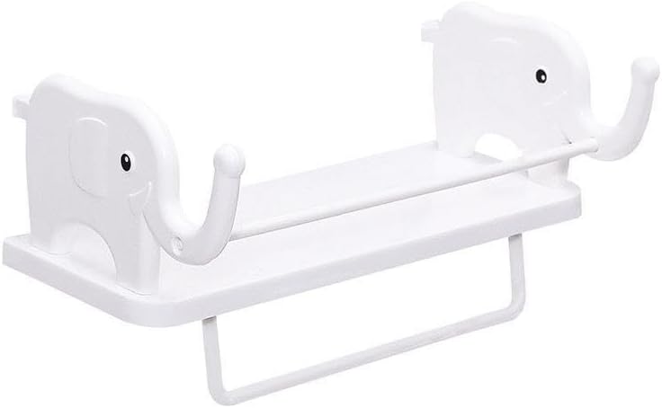 رف بلاستيك مع علاقة