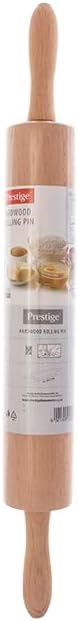 Luxury wooden rolling pin, 30mm diameter, 45cm length