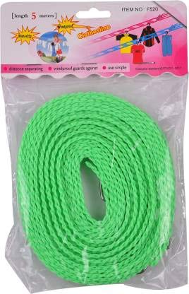 حبل غسيل ملابس بطول 3 أمتار - مقاوم للرياح والانزلاق!