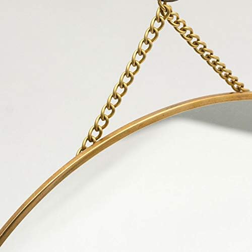 مرآة حائطية بيضاوية – لمسة من الأناقة العتيقة لمنزلك!