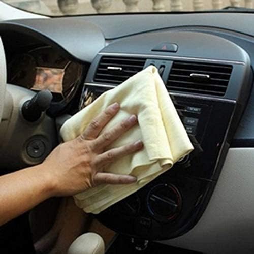 منشفة كلين شام جلد الغزال الشامواه لتنظيف الزجاج والأسطح الناعمة