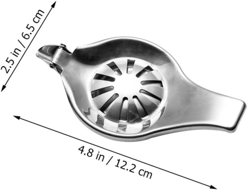 🍋 عصارة ليمون يدوية من الفولاذ المقاوم للصدأ  عصير نقي… بلمسة عملية وأناقة معدنية
