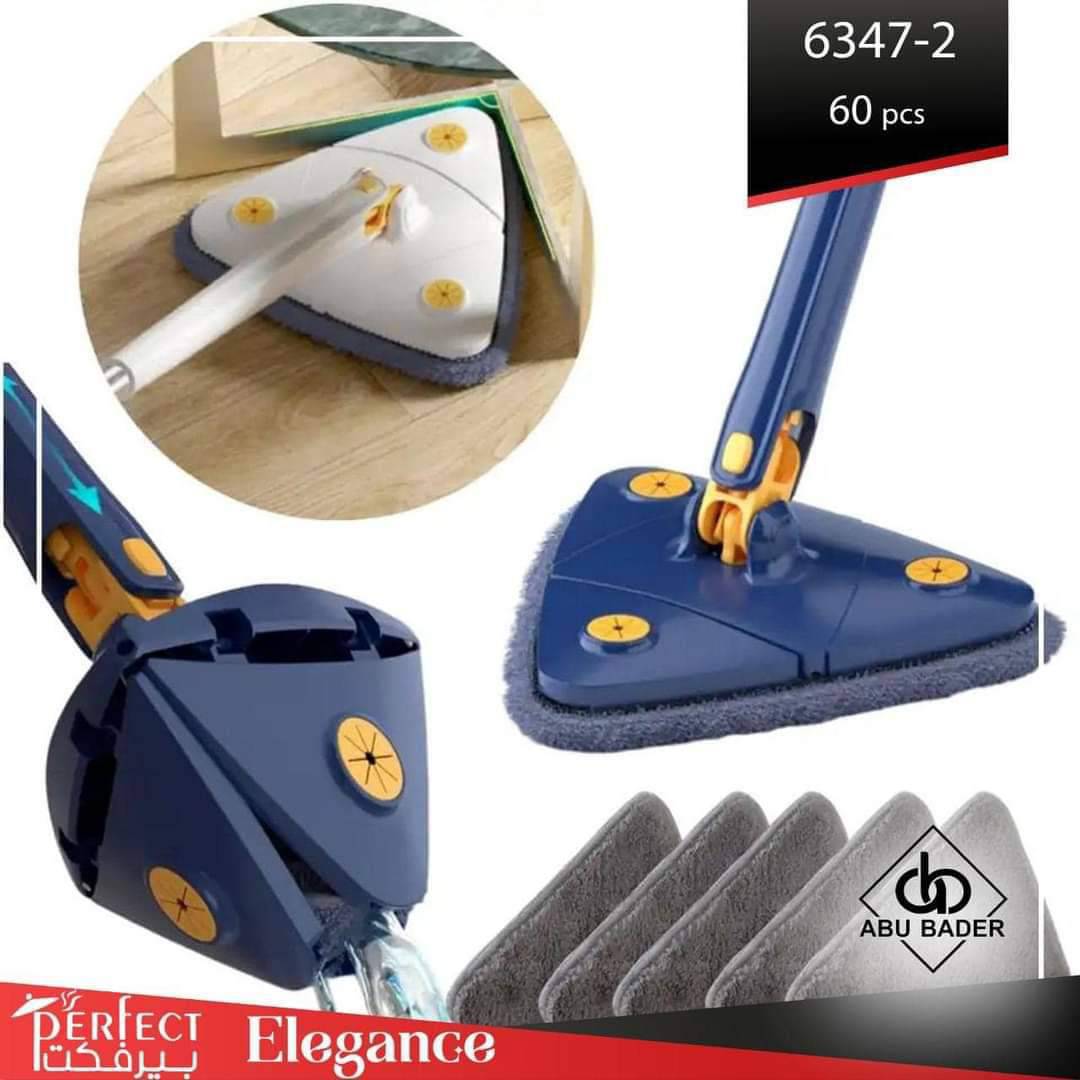 ممسحة المايكروفايبر السحرية المثلثة