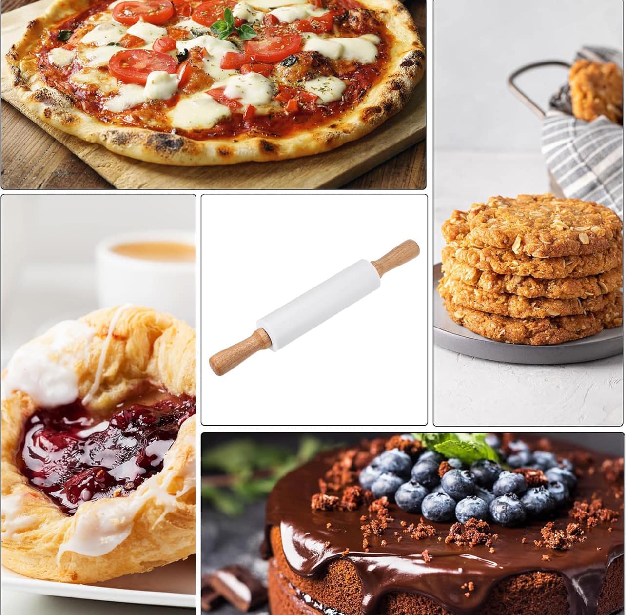 مرق عجين سيليكون 30 سم