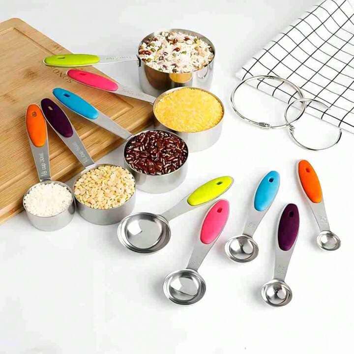 5-Piece Stainless Steel Measuring Cup Set