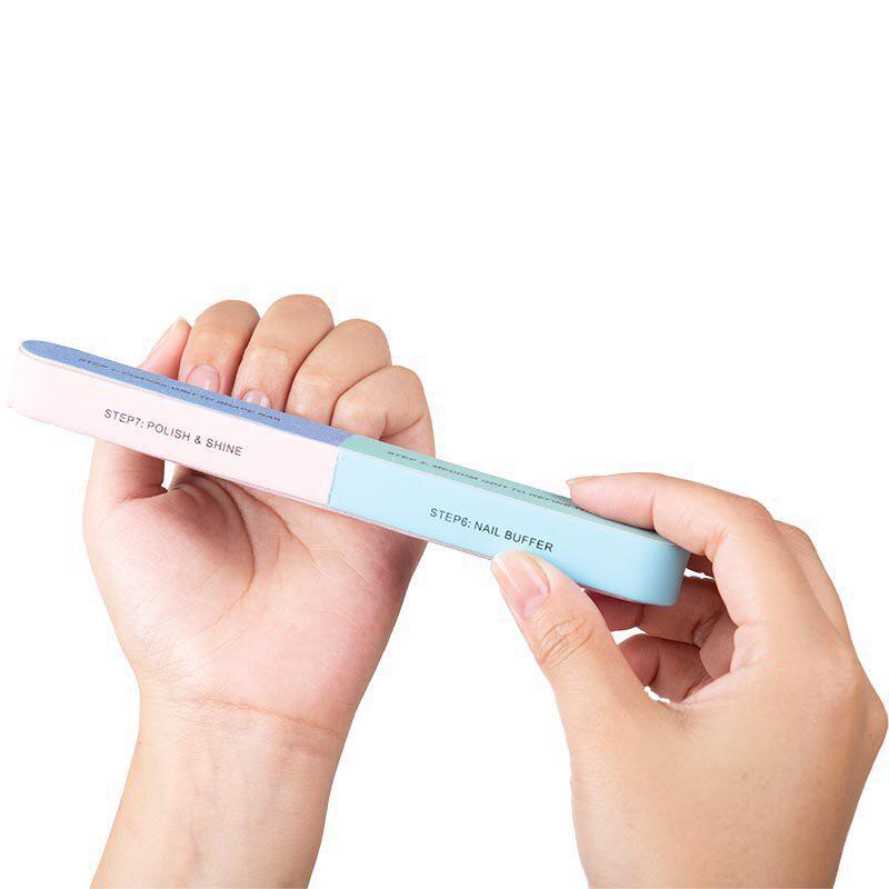 مبرد أظافر سباعي الأضلاع – أداة مانيكير متعددة الاستخدامات