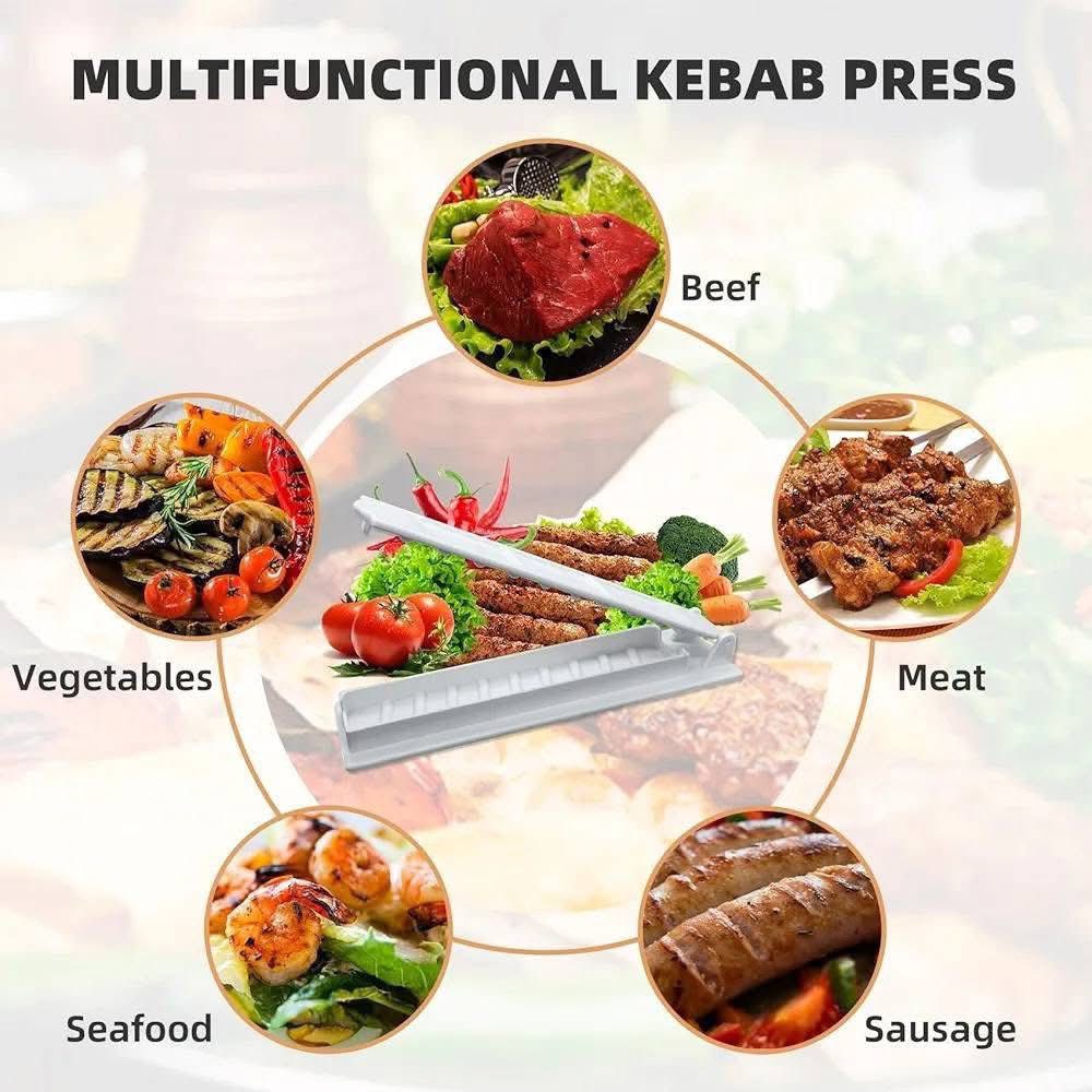 قالب صنع الكباب مكبس كباب سهل الاستخدام